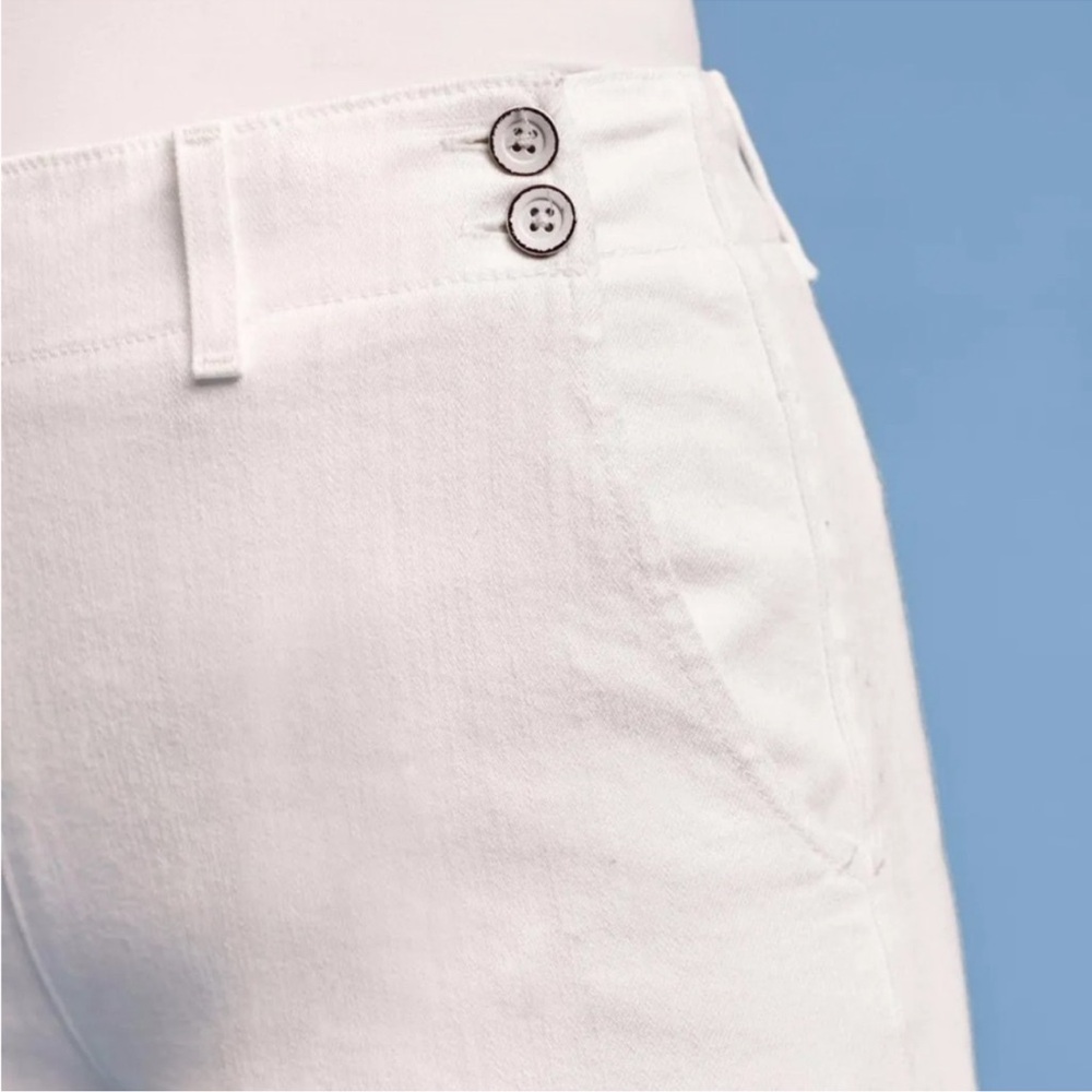 AG Adriano Goldschmied Juliette White Wide-Leg Pants 28